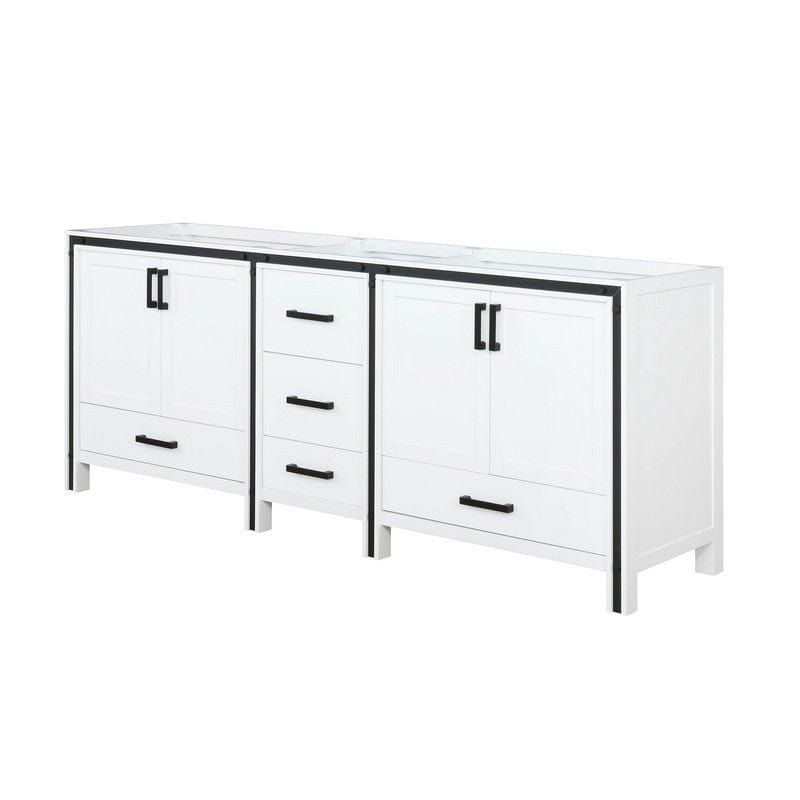 Ziva Transitional White 80" Vanity Cabinet Only | LZV352280SA00000