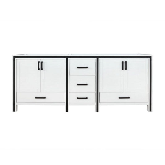 Ziva Transitional White 84" Vanity Cabinet Only | LZV352284SA00000