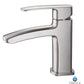 Fiora Single Hole Mount Bathroom Vanity Faucet - Brushed Nickel - Free With Vanity Set Purchase