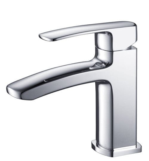 Fiora Single Hole Mount Bathroom Vanity Faucet - Chrome - Free with Vanity Set Purchase