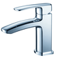 Fiora Single Hole Mount Bathroom Vanity Faucet - Chrome - Free with Vanity Set Purchase