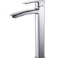 Fiora Single Hole Vessel Mount Bathroom Vanity Faucet - Chrome - Free With Vanity Purchase
