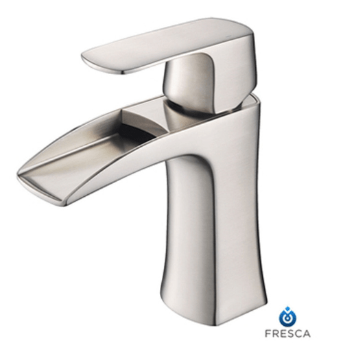 Fortore Single Hole Mount Bathroom Vanity Faucet - Brushed Nickel - Free With vanity Set Purchase
