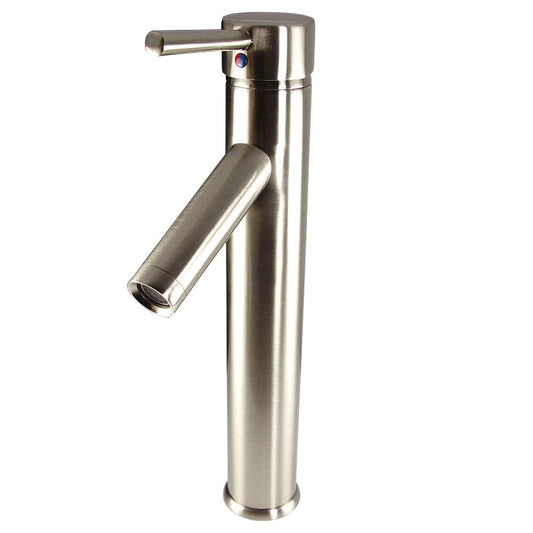 Soana Single-Hole Vessel Mount Bathroom Vanity Faucet - Brushed Nickel - Free With Vanity Purchase