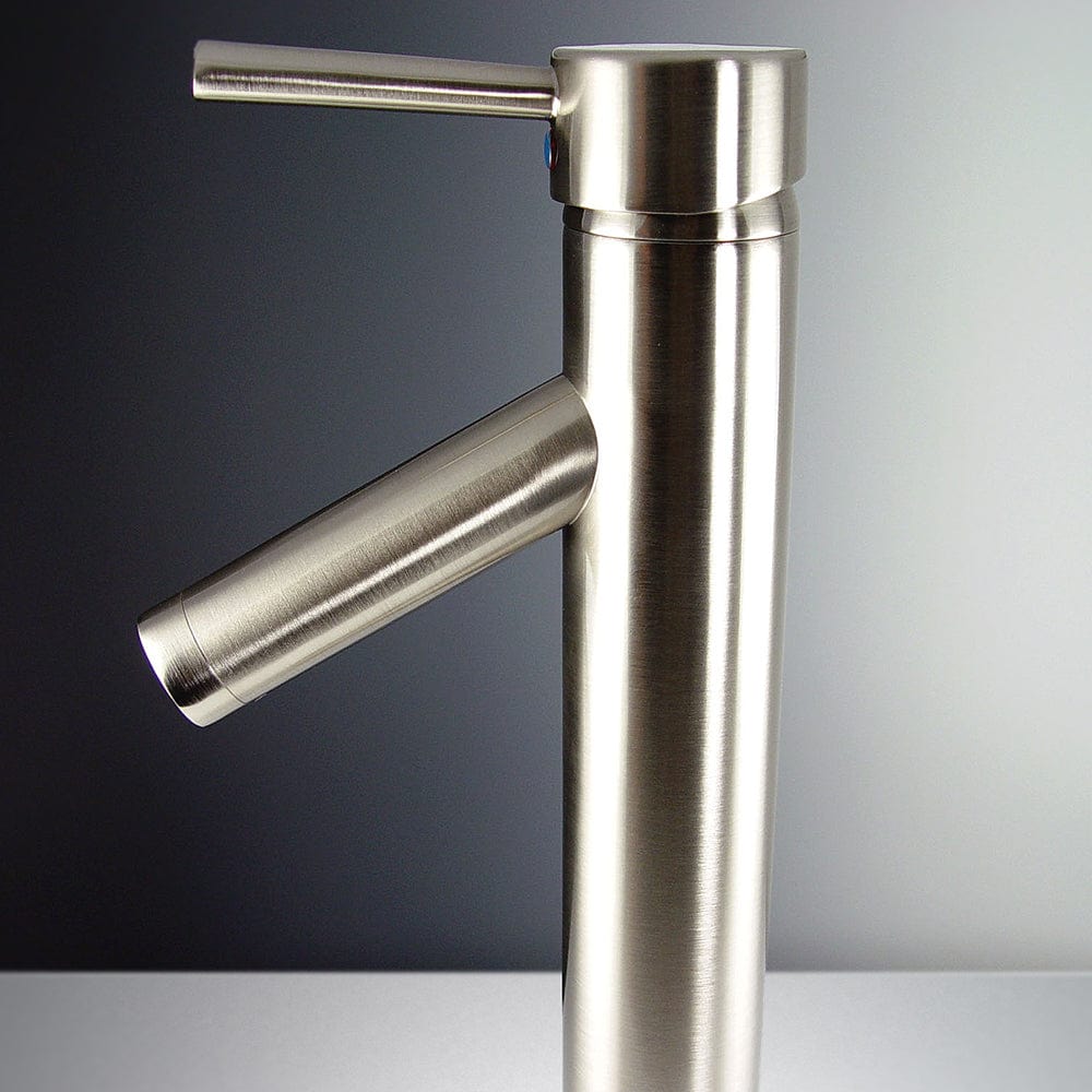 Soana Single-Hole Vessel Mount Bathroom Vanity Faucet - Brushed Nickel - Free With Vanity Purchase