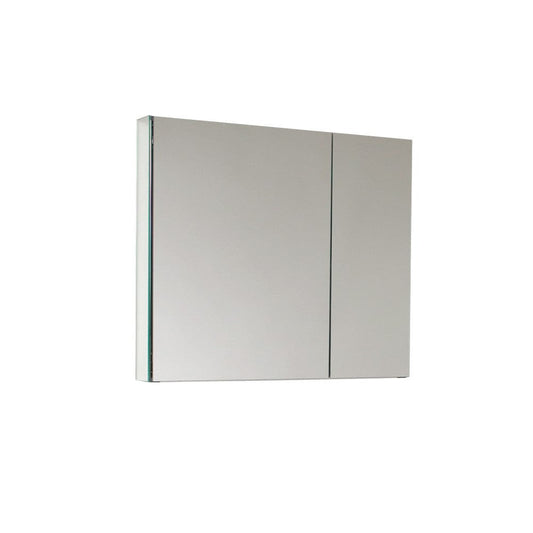 Pair of Fresca 30 Wide Bathroom Medicine Cabinet w/ Mirrors