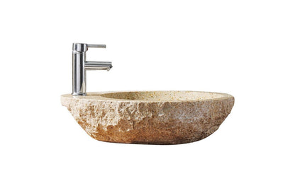 Virtu USA Elysia Bathroom Vessel Sink in G682 Granite