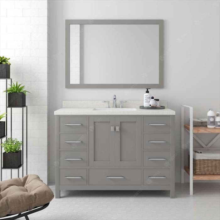 48 inch contemporary bathroom vanity