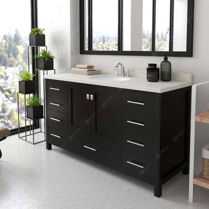 contemporary style bathroom vanity