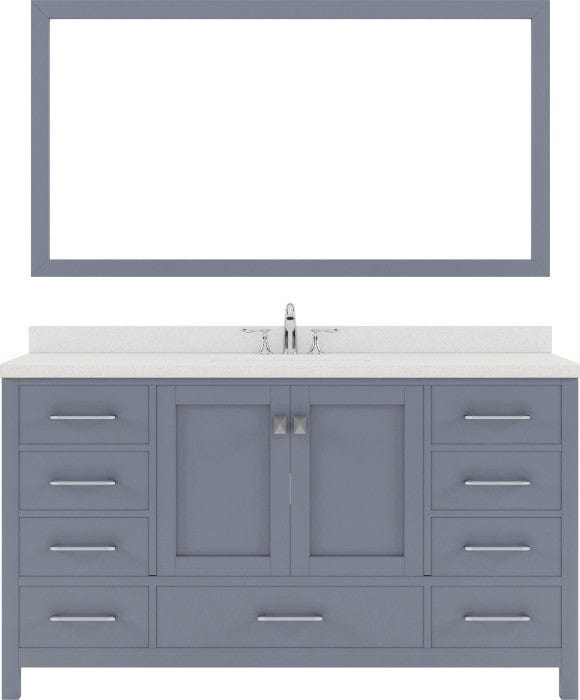 60 inch single sink vanity