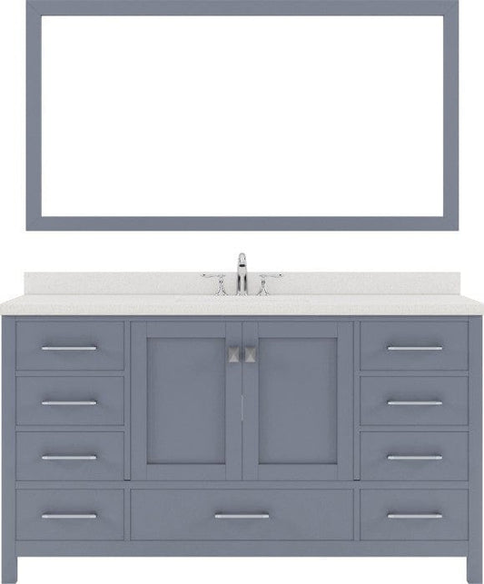 60 inch single sink vanity