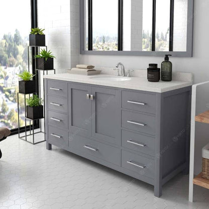 contemporary floor standing bathroom vanity