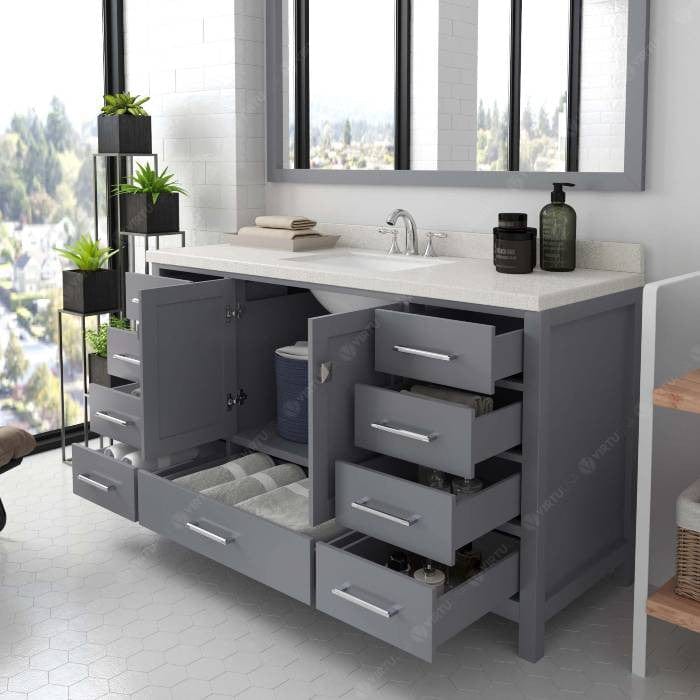 contemporary style bathroom vanity