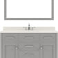 cashmere gray single sink bathroom vanity
