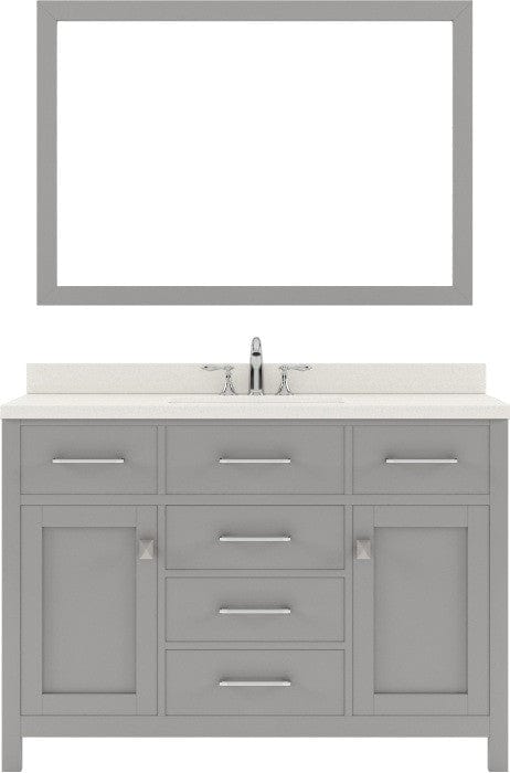 cashmere gray single sink bathroom vanity