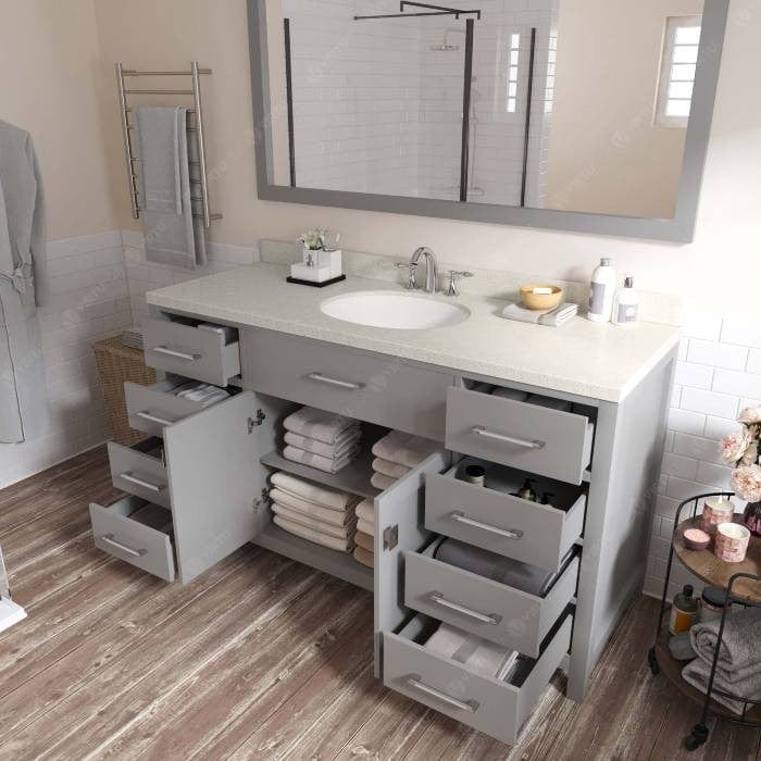 freestanding bathroom vanity