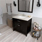 square undermount sink vanity