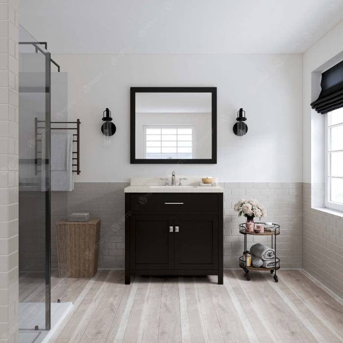 freestanding bathroom vanity