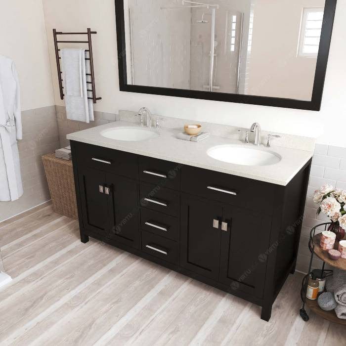 round undermount sink vanity