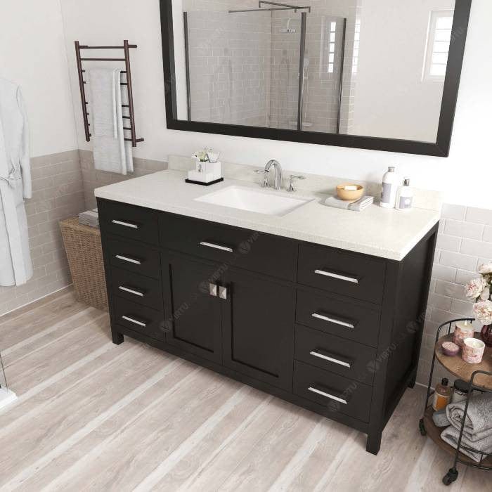 contemporary style bathroom vanity