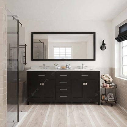 72 inch espresso bathroom vanity