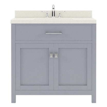 grey single sink bathroom vanity