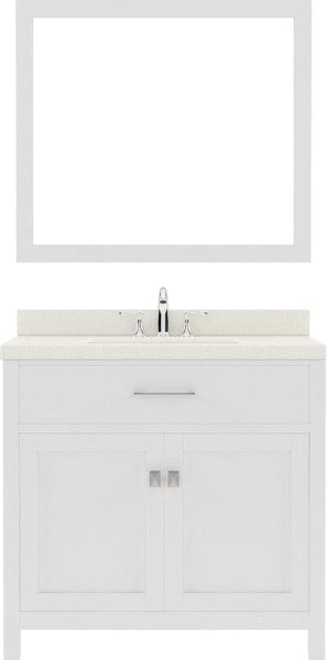 white single sink bathroom vanity set