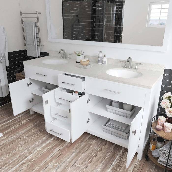 contemporary floor standing bathroom vanity