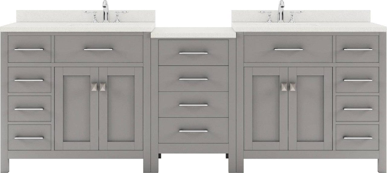 93 inch double sink bathroom vanity