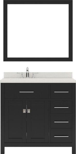 espresso bathroom vanity set