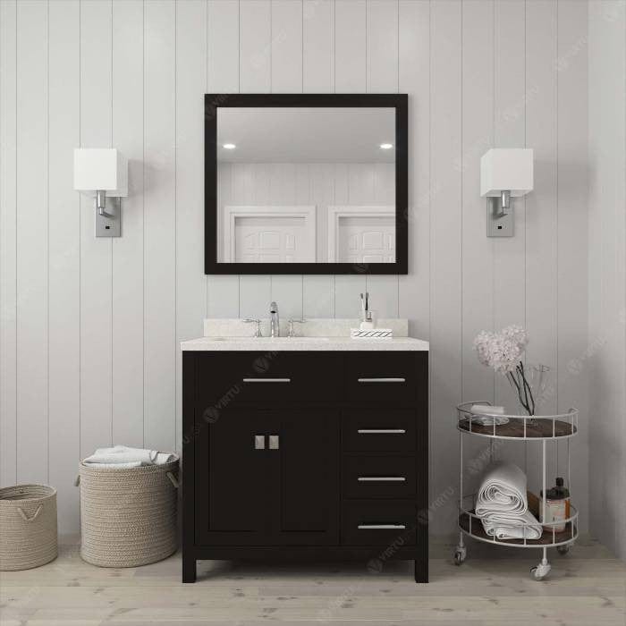 freestanding bathroom vanity