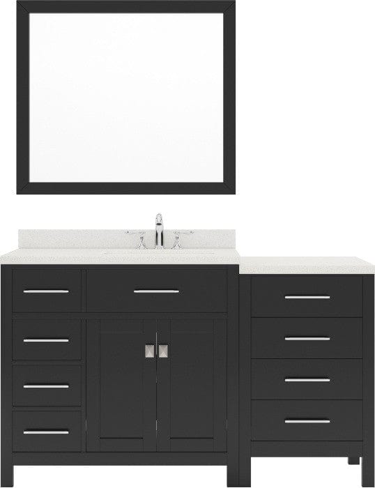 espresso bathroom vanity set