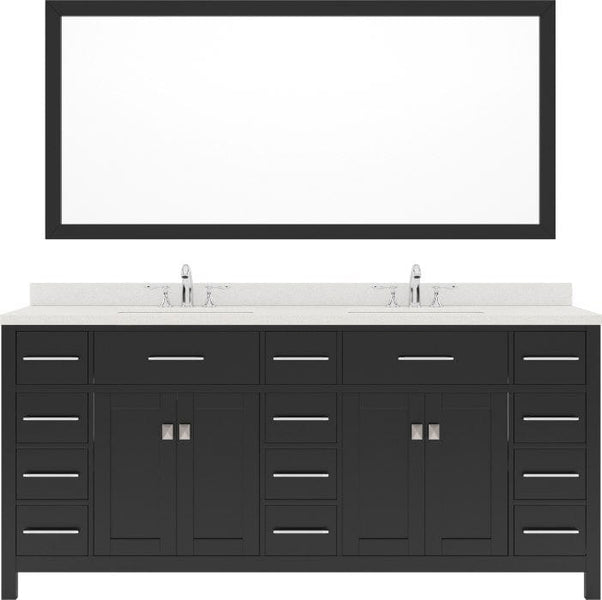 72 inch bathroom vanity set