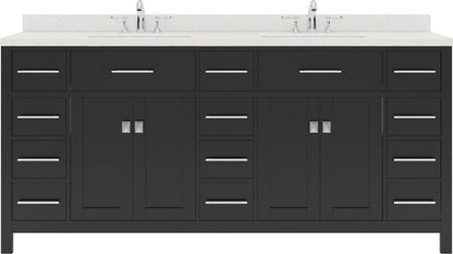 virtu double undermount sink vanity