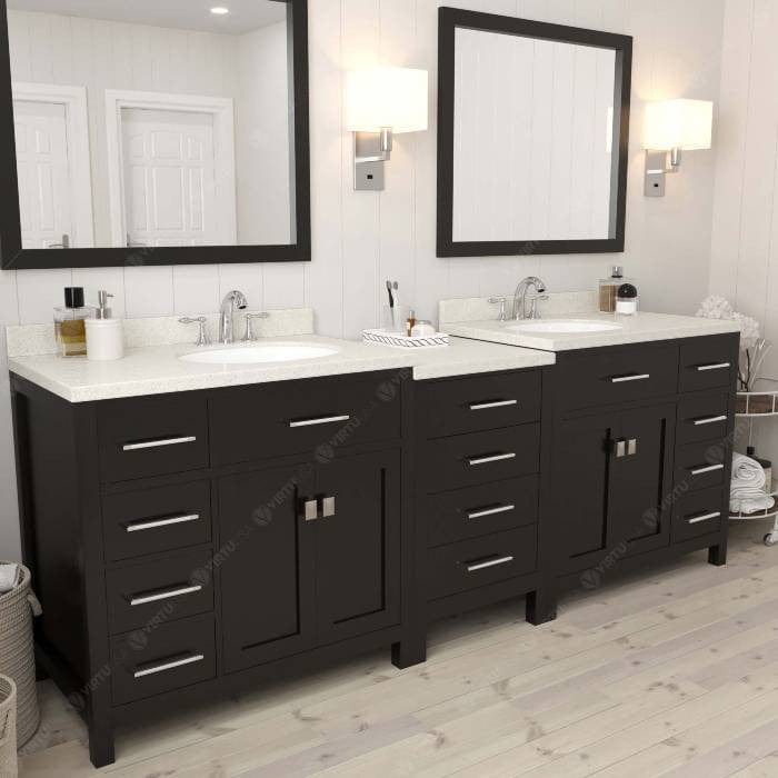 contemporary style bathroom vanity