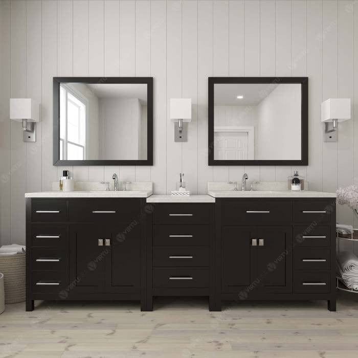 round undermount sink vanity