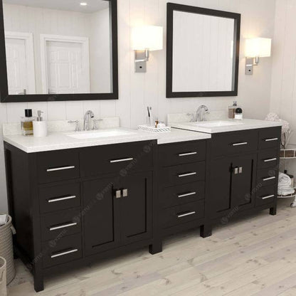 square undermount sink vanity