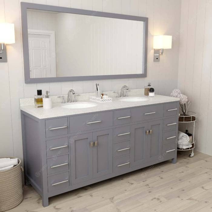 round undermount sink vanity