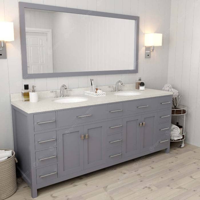 round undermount sink vanity