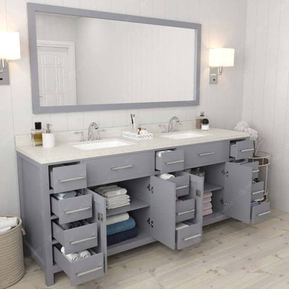 contemporary style bathroom vanity