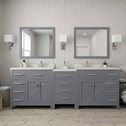 right offset bathroom vanity