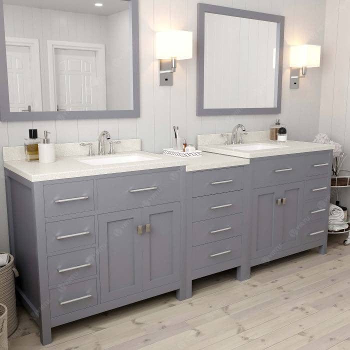 contemporary style bathroom vanity