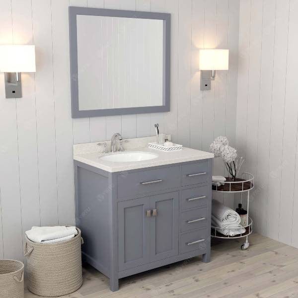 round sink vanity