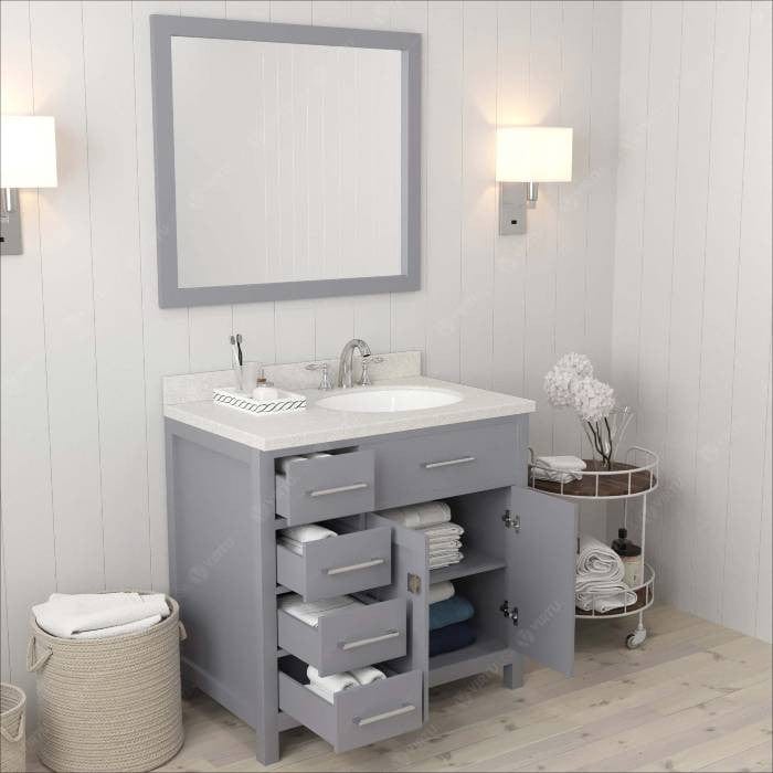 36 inch bathroom vanity