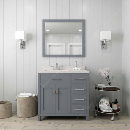 36 inch bathroom vanity