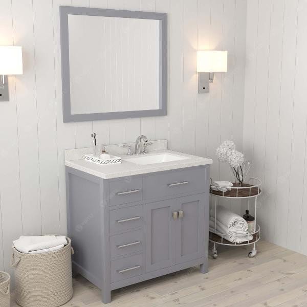 square undermount sink vanity