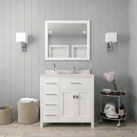 freestanding contemporary bathroom vanity