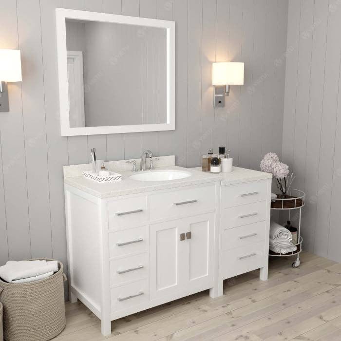 round sink vanity