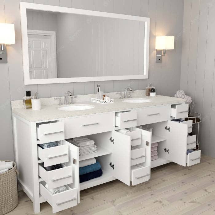 contemporary style bathroom vanity