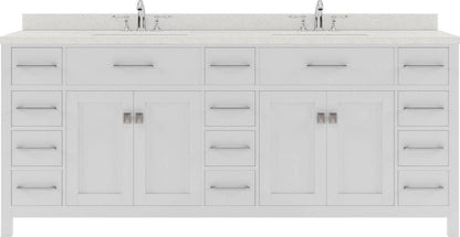 78 inch double sink bathroom vanity